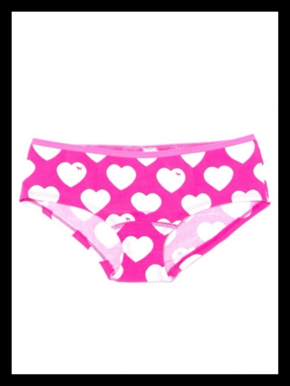 💕ⓅⒾⓃⓀ ⓋⓈ VINTAGE/RARE/HTF Floating Hearts Extra Low Rise Hipster Panties ✨NWT💕